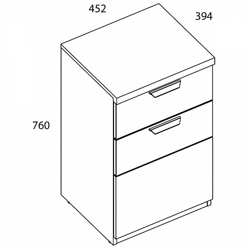 Тумба 1D2S MODERN Персидский жемчуг/Ирландский ликер