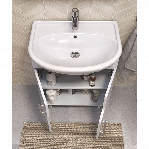 Тумба под раковину Turin 600-2-0 с умывальником