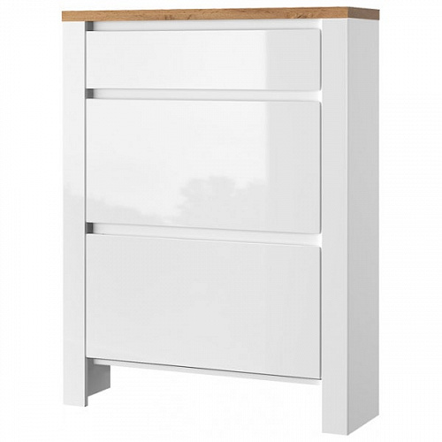 Прихожая TAURUS Белый/Дуб вотан