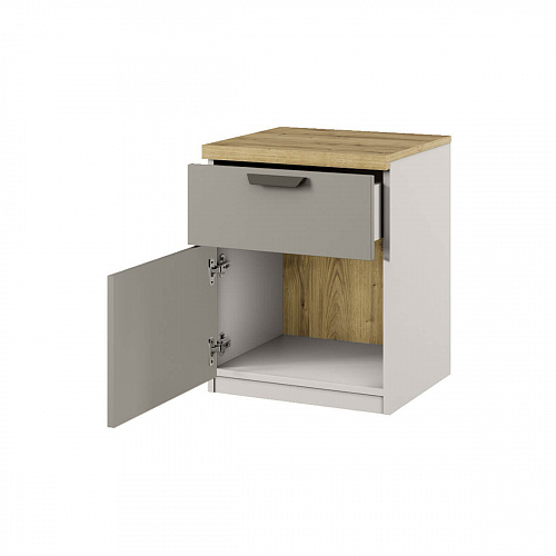 Тумба MODERN 1D1S Персидский жемчуг/Ирландский ликер