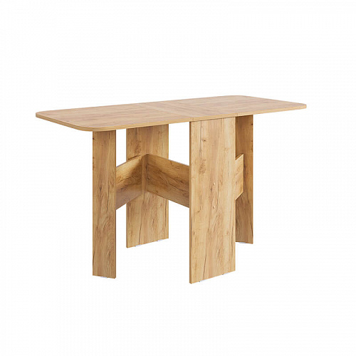 Стол-книжка раскладной Мечта дуб крафт золотой