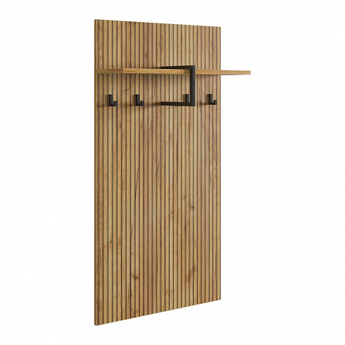 Вешалка 2 Бодрум дуб крафт золотой