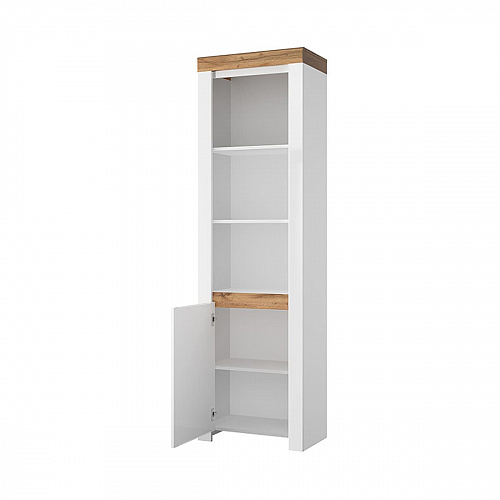 Шкаф TAURUS 1D3N Белый/Дуб вотан