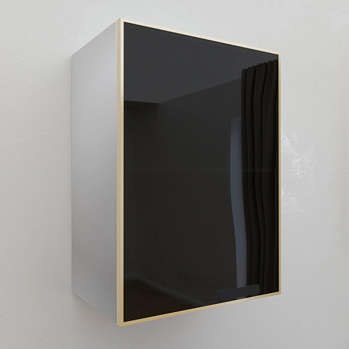 Фасад со стеклом из алюминиевого профиля 500х700