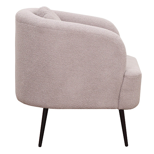 Кресло отдыха Богема BARNI SILVER/Черный