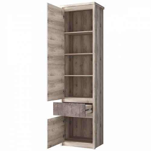 Шкаф 2D1S JAZZ Каштан найроби/Оникс