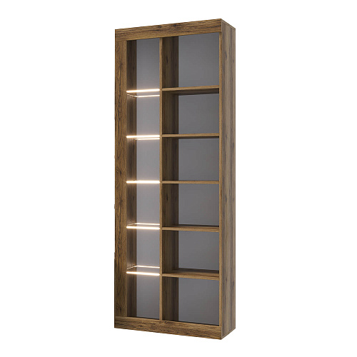 Гостиная ПРАГА №5 Дуб делано/Белый гладкий