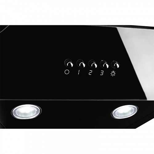 Наклонная вытяжка MONSHER LAVAL 60 Noir