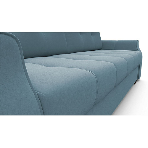 Диван ТРИУМФ CATANIA DUSTY BLUE/Венге