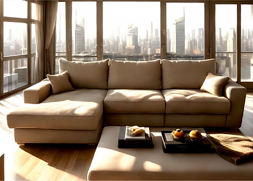 Угловой диван Комфорт Элит 6-3