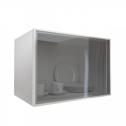 Фасад со стеклом из алюминиевого профиля 500х350