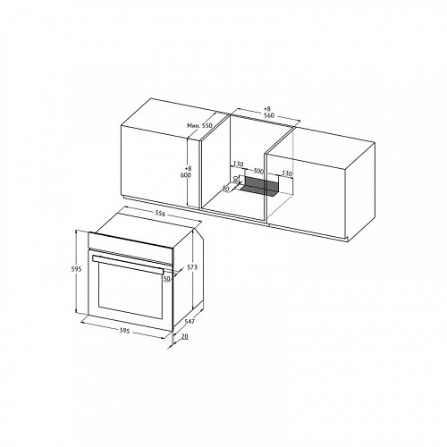Духовой шкаф Kuppersberg HO 606 X line