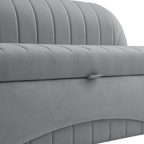 Кухонный диван Адажио 190 Коннект 82 Серый