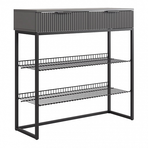 Прихожая К2 дуб крафт золотой/графит