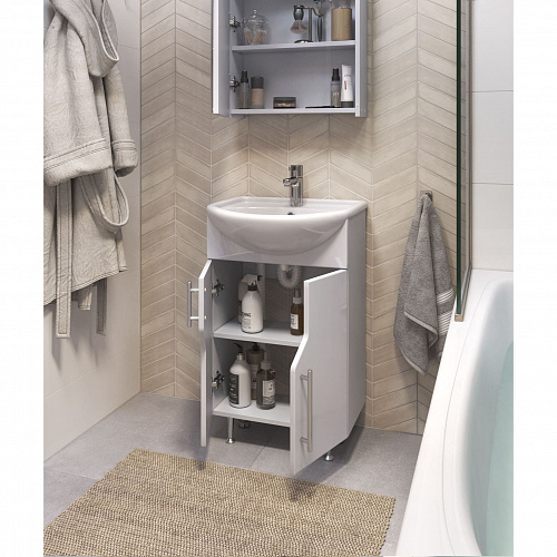 Тумба под раковину Turin 450-2-0 с умывальником