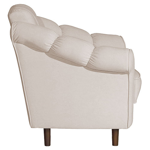 Кресло отдыха Ника Новое CATANIA LATTE/Орех