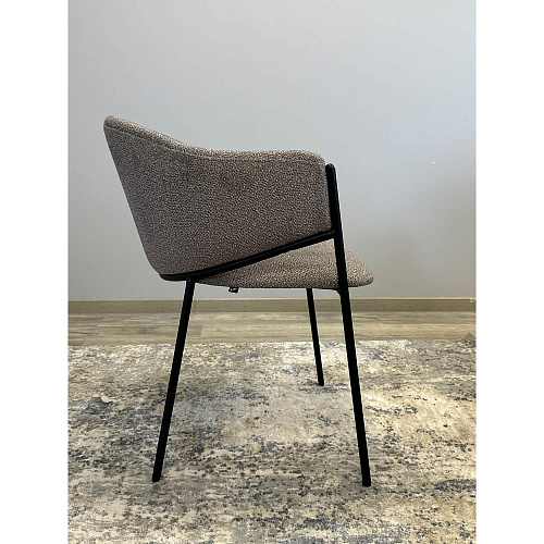 Стул Kenner 308SD черный/капучино B04