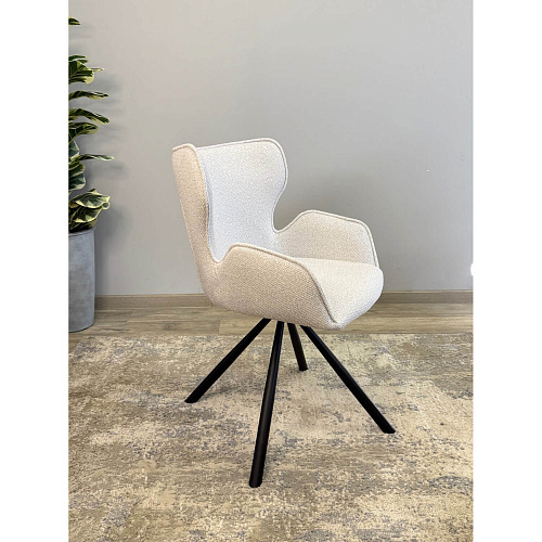 Стул Kenner 311SD черный/серебристый B06