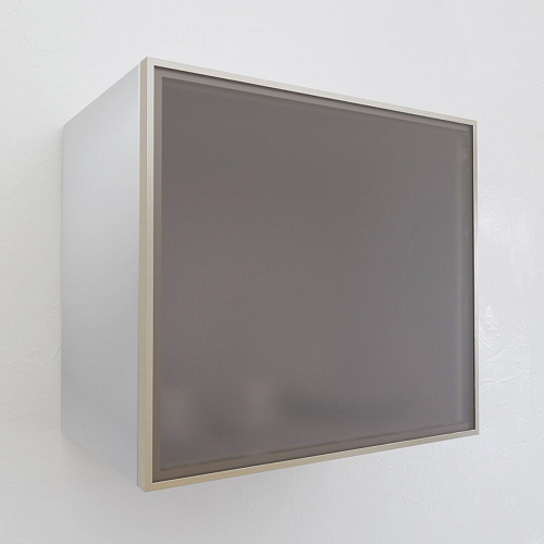 Фасад со стеклом из алюминиевого профиля 500х450