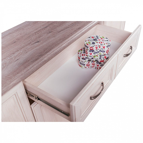 Комод 4D1S MONAKO Сосна винтаж/дуб анкона