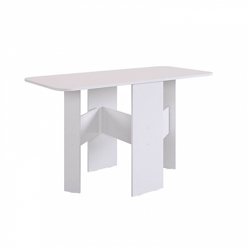 Стол-книжка раскладной Мечта белое дерево