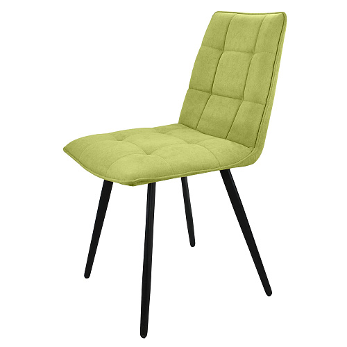 Стул Рица Лофт черный муар/Канди Олива