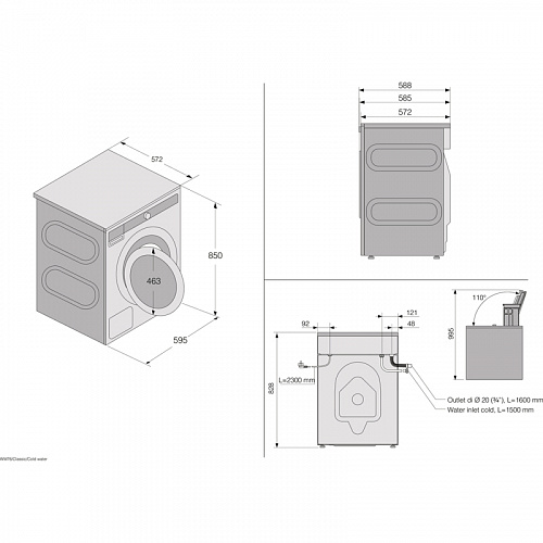 Стиральная машина ASKO W1094W