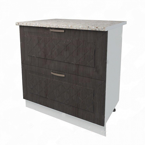 Модуль Стол разделочный Н800-2Я Агава темная