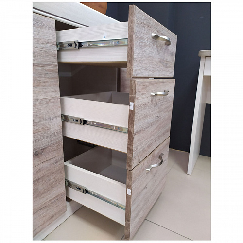 Комод 2D3S OLIVIA Вудлайн крем/дуб анкона