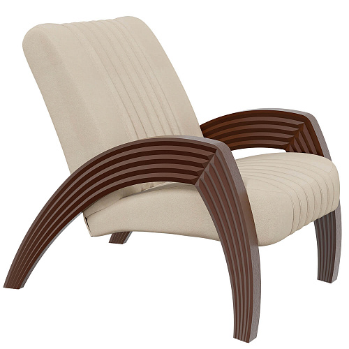 Кресло для отдыха Статус орех антик/Ultra Sand