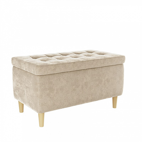 Пуф Чарли 2 капучино (велюр)