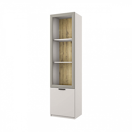 Шкаф с витриной MODERN 1V1D/52 Персидский жемчуг