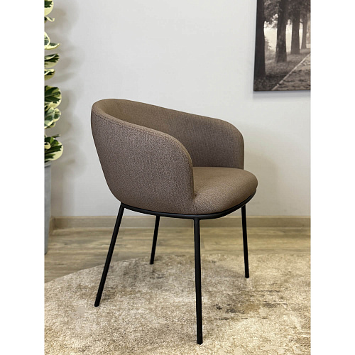 Стул Kenner 313SD черный/какао E33