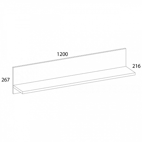 Гостиная OLIVIA Вудлайн крем/дуб анкона