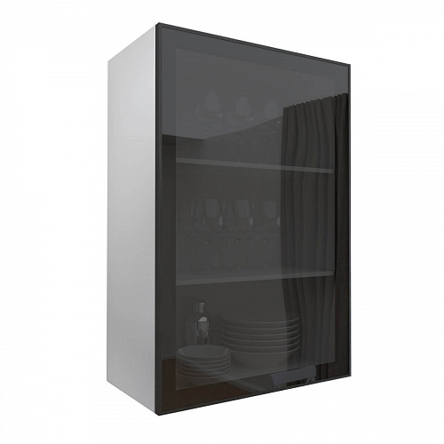 Фасад со стеклом из алюминиевого профиля 600х900