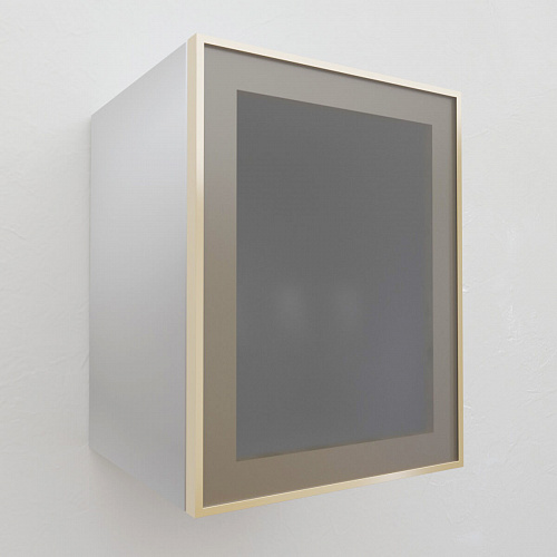 Фасад со стеклом из алюминиевого профиля 350х450