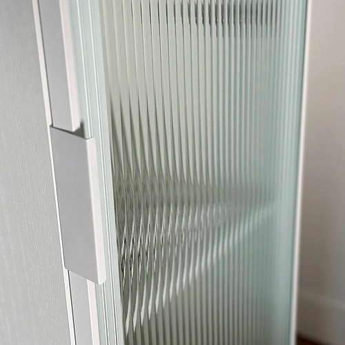 Гостиная Зефир К1 белое дерево/белый муар