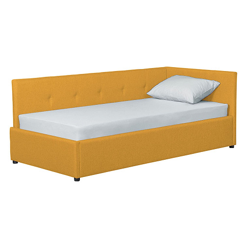 Софа Квадро 0,9 (левая) SAVANA PLUS YELLOW