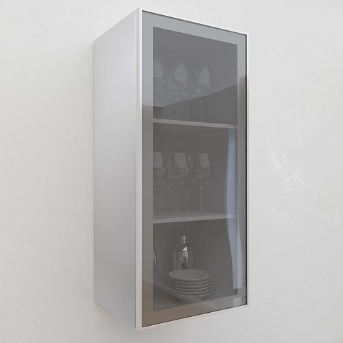 Фасад со стеклом из алюминиевого профиля 400х900