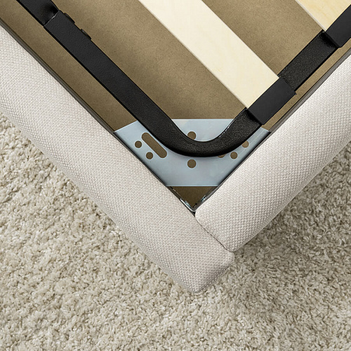 Кровать с подъемным механизмом Миа 1800х2000 Bravo white