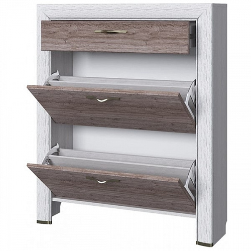 Обувница 2D1S OLIVIA Вудлайн крем/дуб анкона