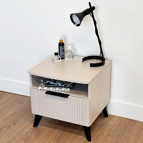 Тумба прикроватная Катрин М кашемир/фрапучино матовый