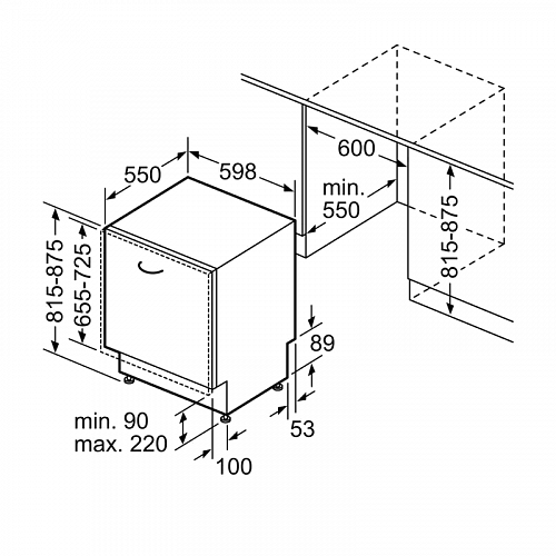 Посудомоечная машина BOSCH SMV4HMX25Q