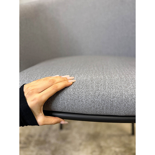 Стул Kenner 313SD черный/серый E86