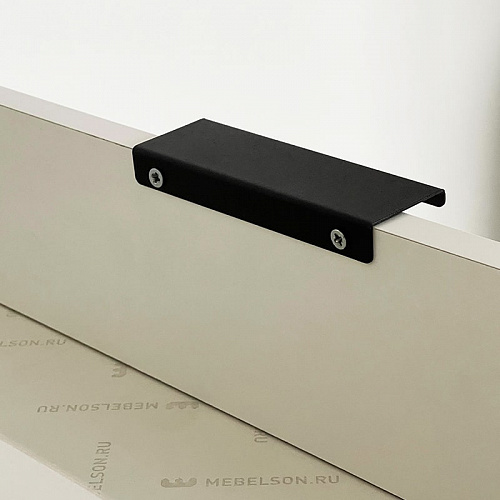 Обувница Краш черный муар/белое дерево