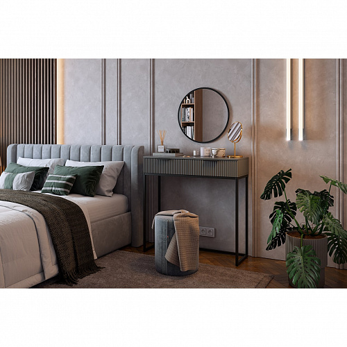 Обувница Классная 1 графит/черный муар