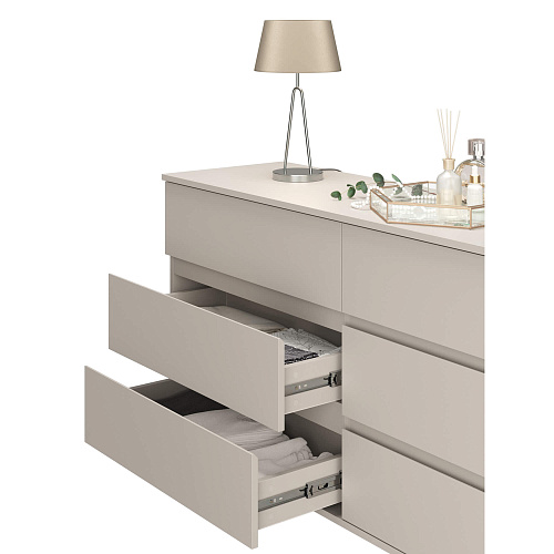 Комод НК DIEGO 6 ящиков Кашемир