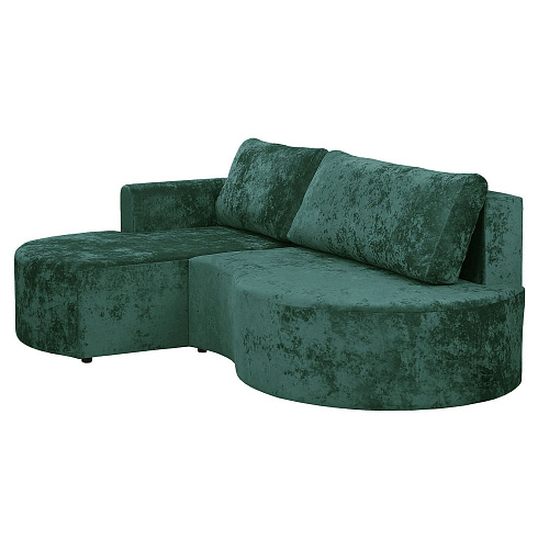 Угловой диван Каир (правый) PLUSH DUSTY GREEN