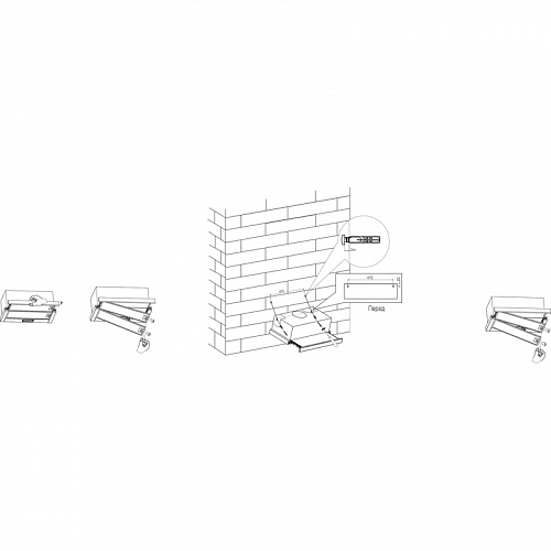Встраиваемая вытяжка KUPPERSBERG SLIMDUAL 60 X