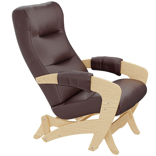 Кресло-маятник Элит Дуб шпон/Eva 1